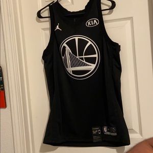 Curry all star warriors jersey